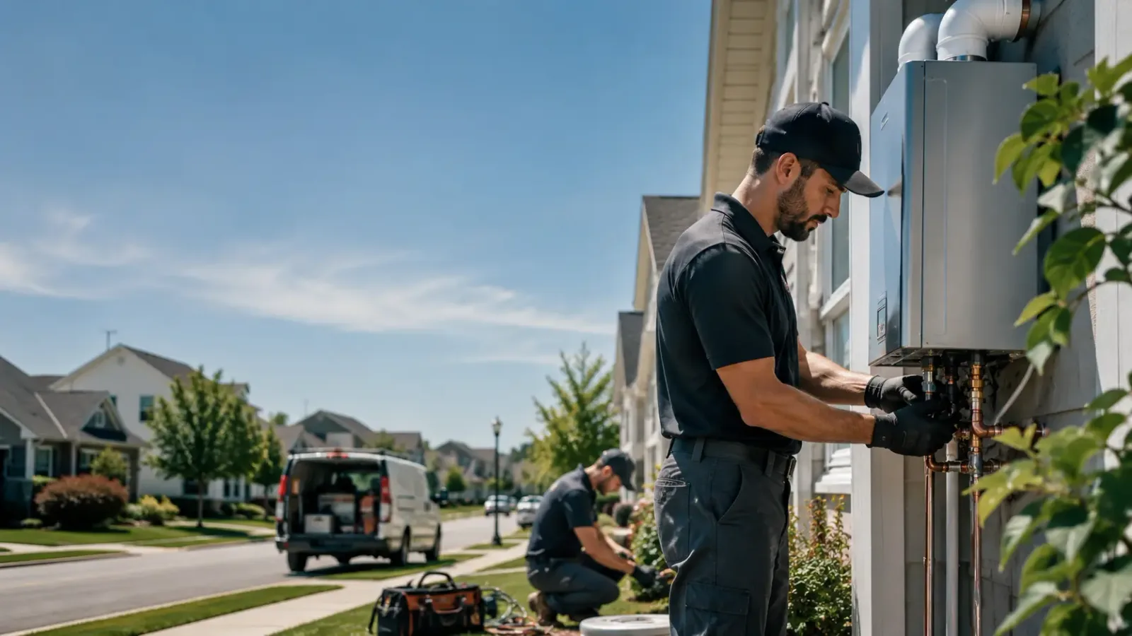Tankless Water Heater Installation in Onward, IN